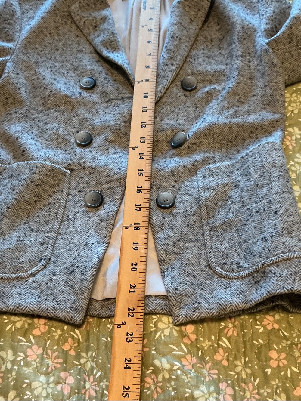 Theory Jonita KB Parkdale Open Front Gray Blazer 4 NWOT 🇺🇸🇺🇸🇺🇸 - Picture 7 of 9